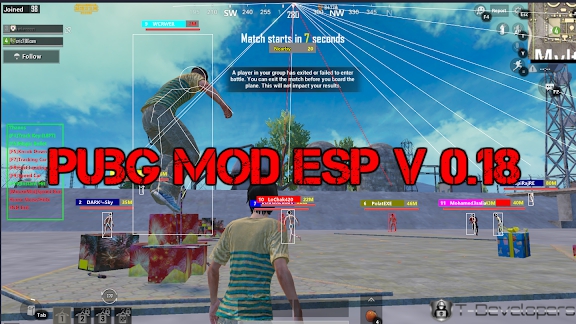 Pubg Mobile Mod Apk V0 18 Esp Mod Menu Free Download