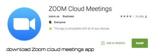 Read more about the article Zoom cloud meetings app download