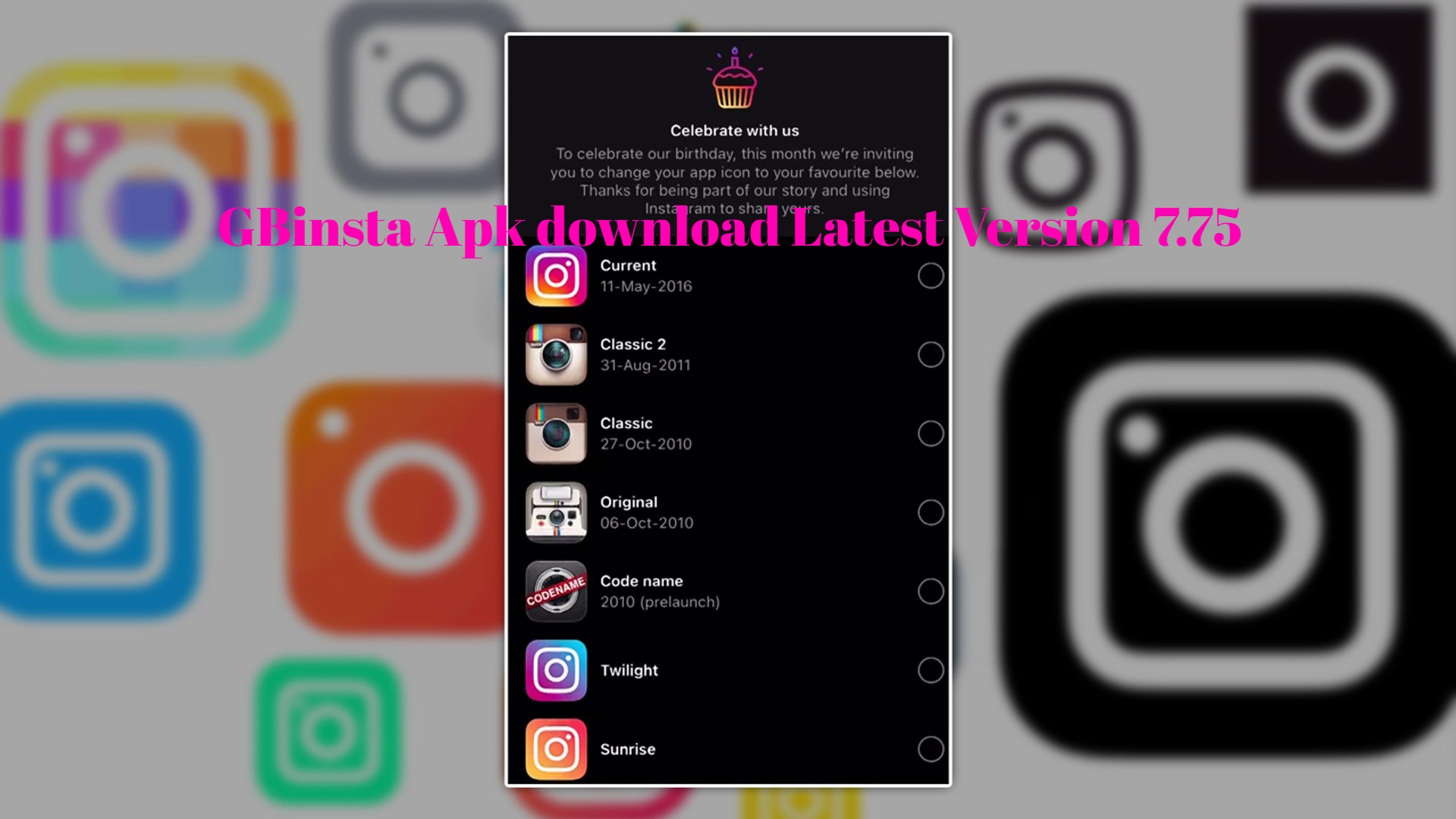 Read more about the article GBinsta Apkdownload Latest Version 7.75 For Android|2021