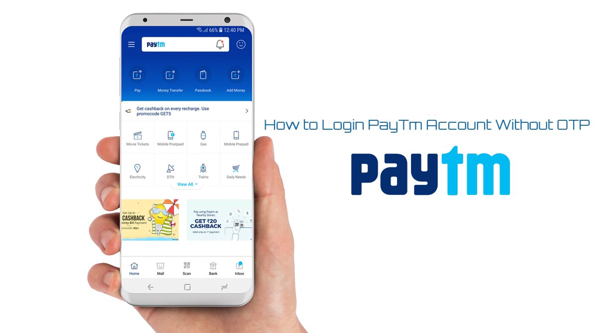 Read more about the article How to Login PayTm Account Without OTP|2021