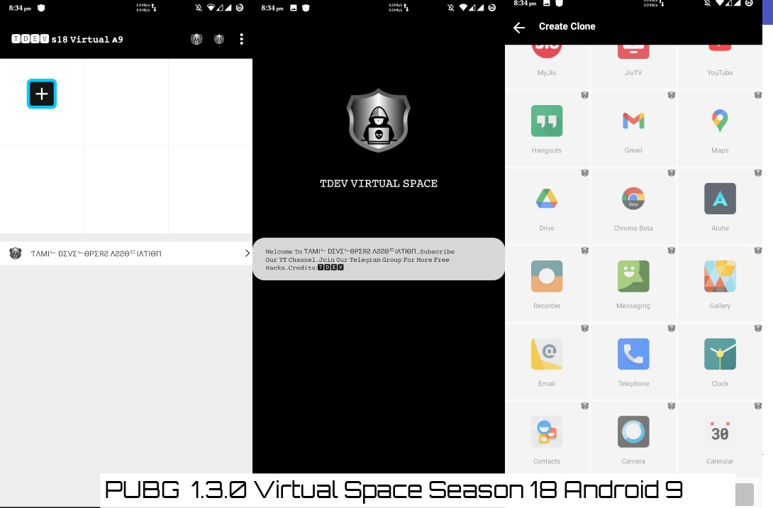 You are currently viewing PUBG  1.3.0 Virtual Space Season 18 Android 9