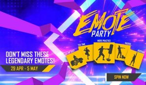 Read more about the article Emote party event date 2021 Date and Rewards