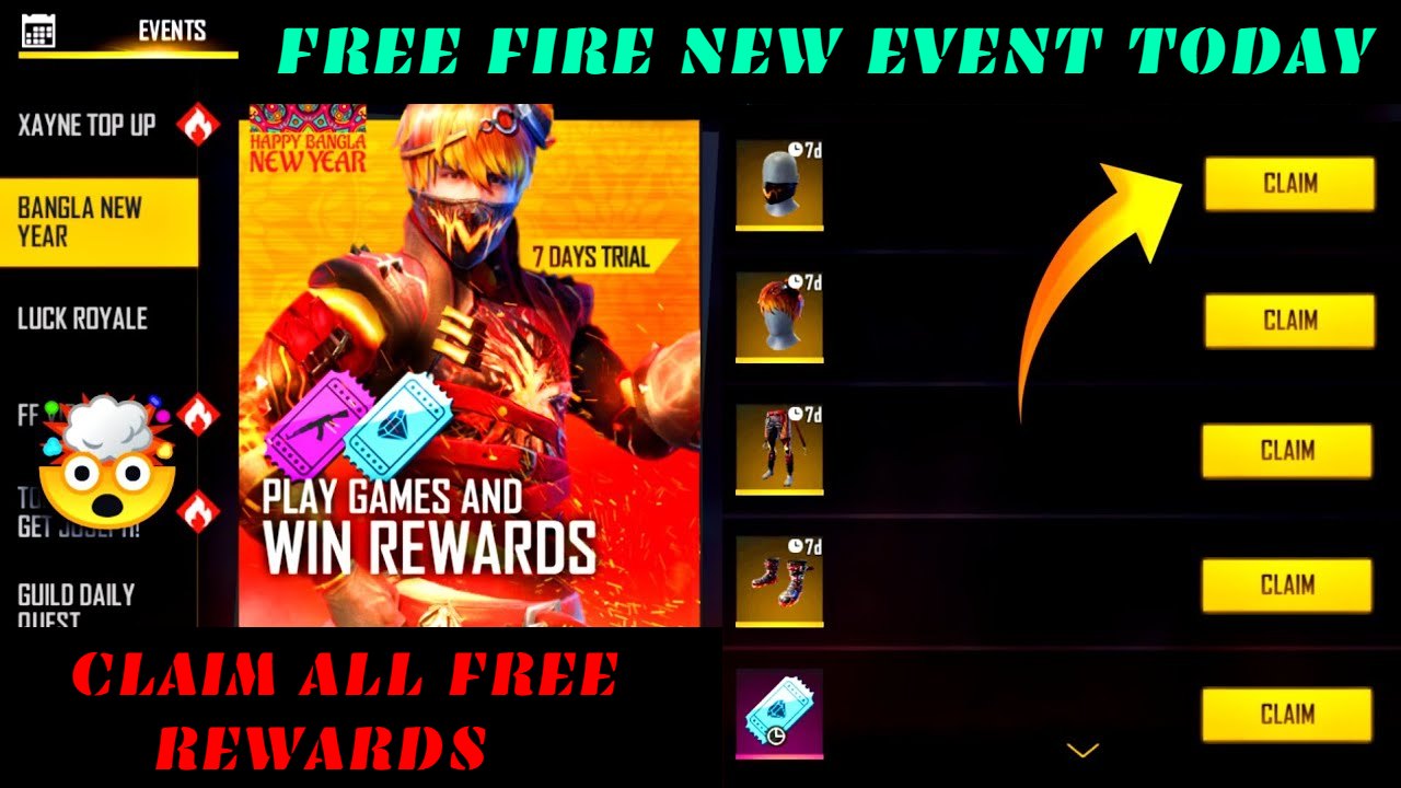 You are currently viewing FREE FIRE BANGLA NEW YEAR EVENT | HOW TO CLAIM ALL FREE REWARDS |FREE FIRE NEW EVENT TODAY