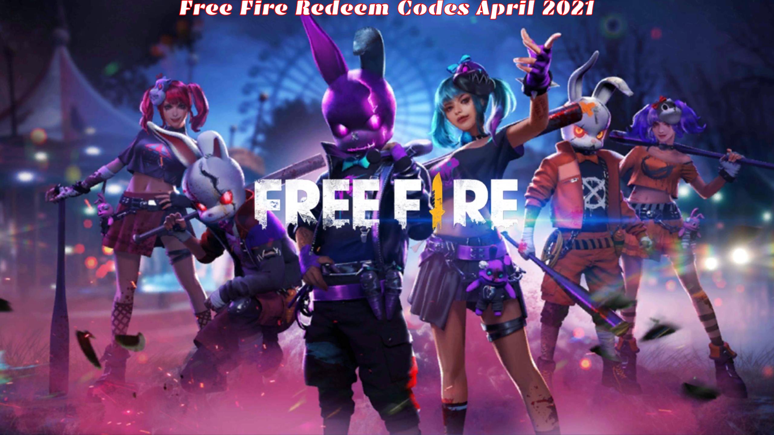 Read more about the article Free Fire Redeem Code 30 April 2021