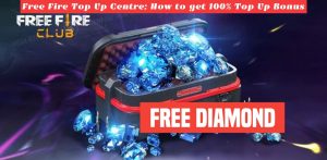 Read more about the article Free Fire Top Up Centre: How to get 100% Top Up Bonus