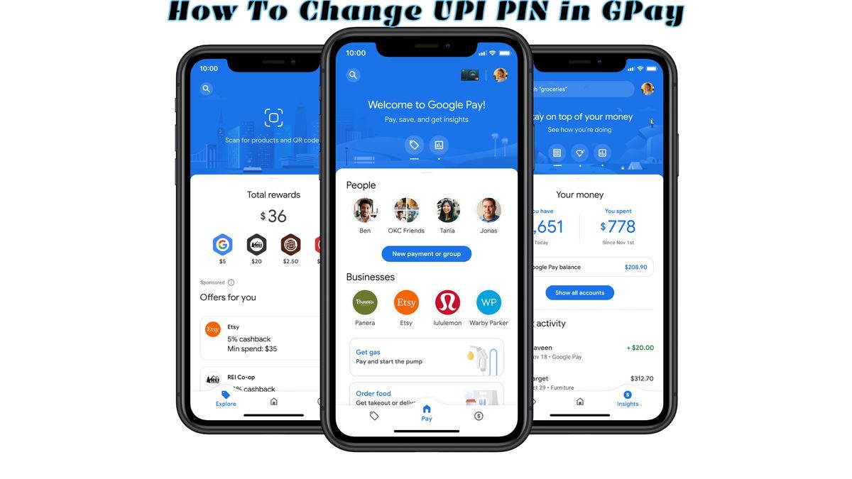 You are currently viewing How To Change UPI PIN in GPay | Reset forgot UPI PIN in GPay