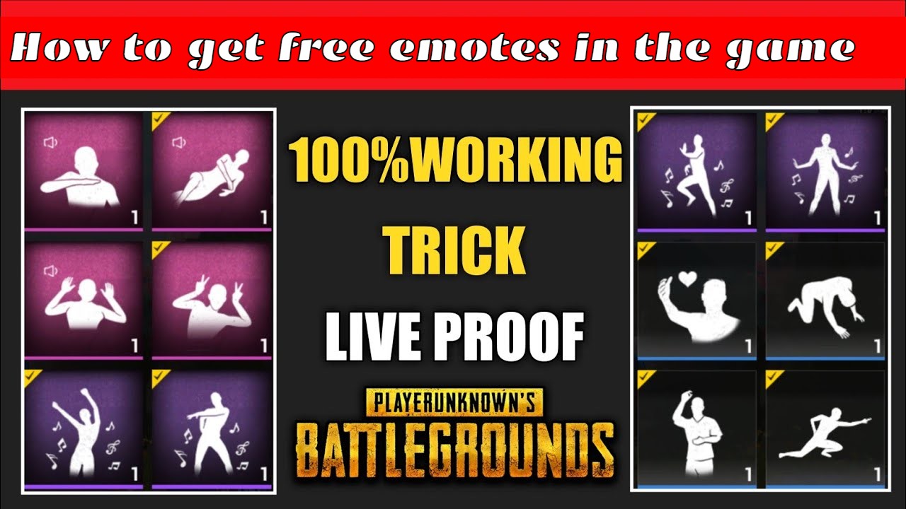 You are currently viewing PUBG Mobile: How to get free emotes in the game