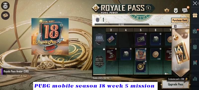 Read more about the article PUBG mobile season 18 week 5 mission