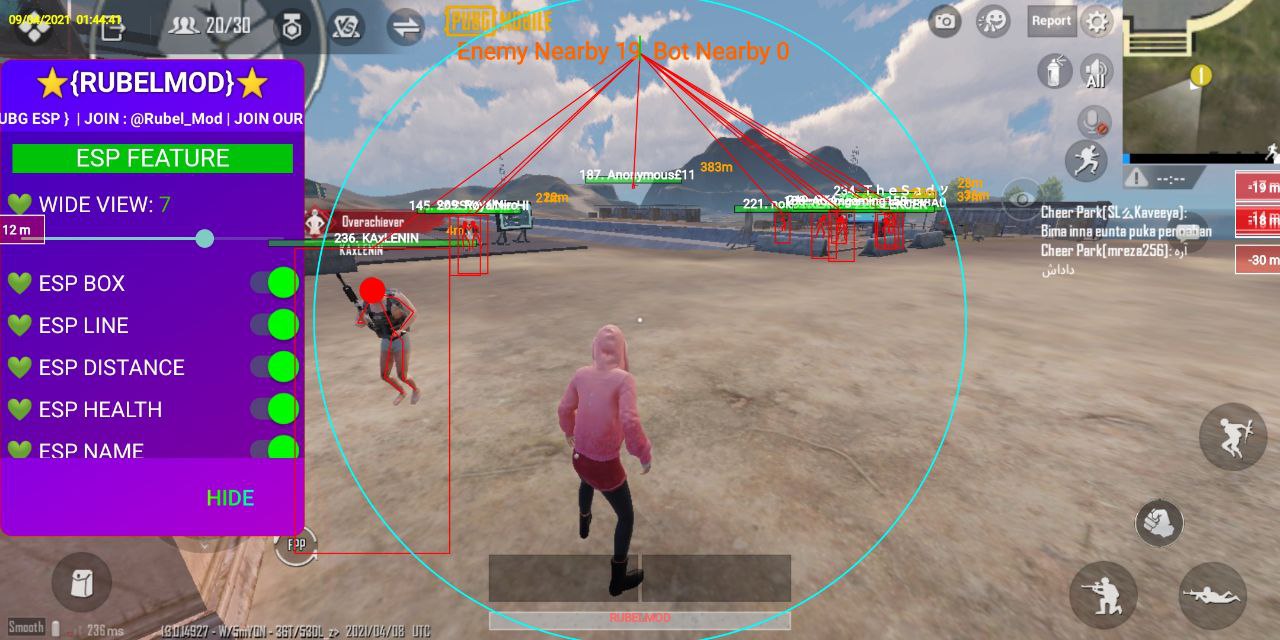 You are currently viewing Pubg Rubel mod apk korean esp and injector Season 18