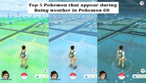Read more about the article Top 5 Pokemon that appear during Rainy weather in Pokemon GO