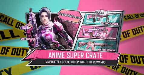 You are currently viewing COD Mobile: All the details about Anime Super Crate