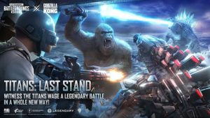 Read more about the article PUBG Mobile Announces Titans: Last Stande Godzilla vs Kong universe