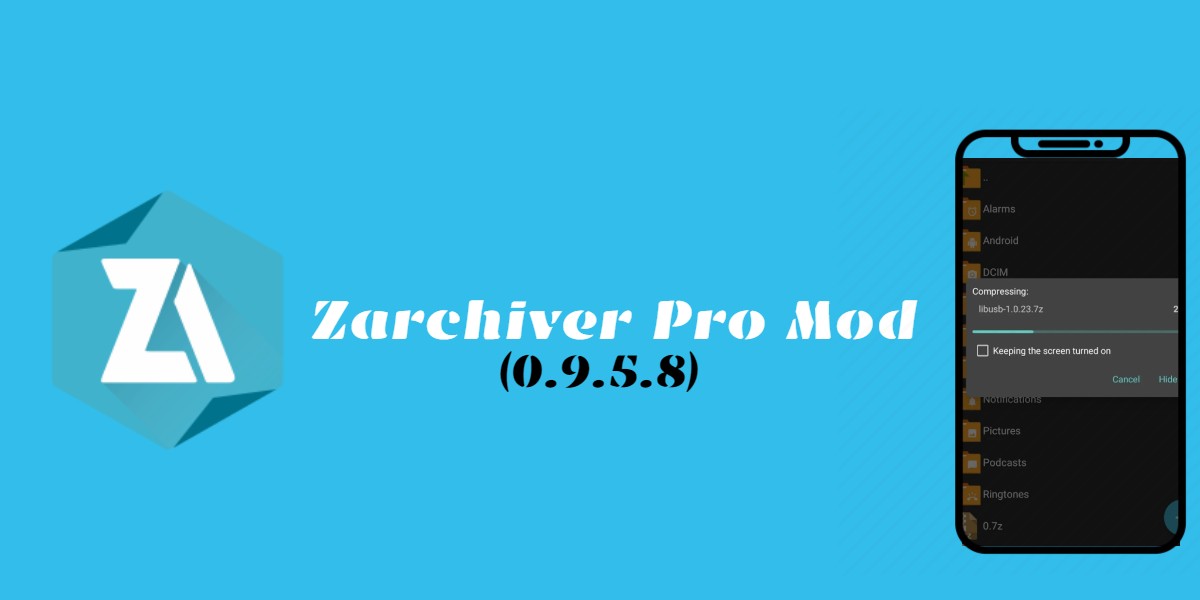 Read more about the article Zarchiver pro mod 0.9.5.8  latest version apk download 2021