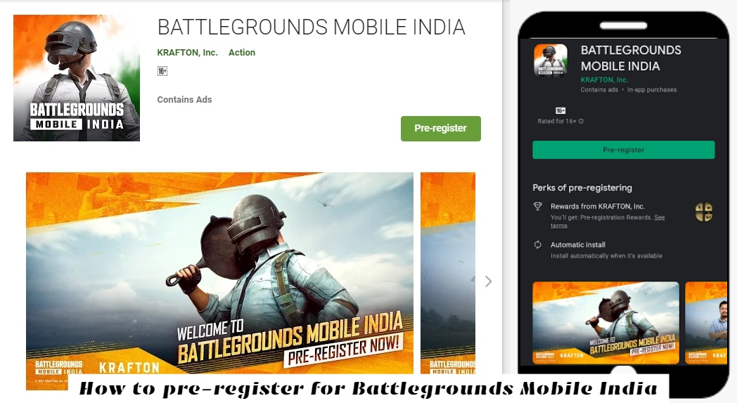 Read more about the article How to pre-register for Battlegrounds Mobile India (PUBG) today