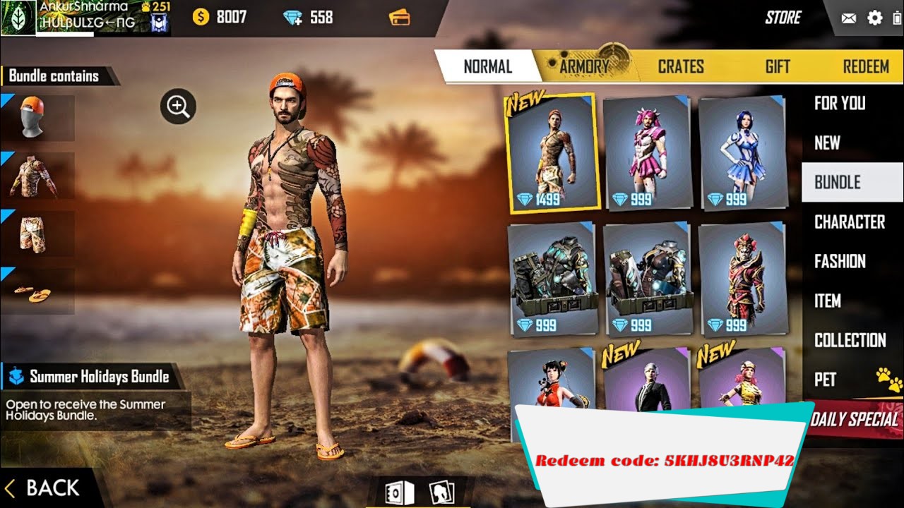 You are currently viewing Free Fire Redeem Code For Today 9 May 2021: Free Beach Loot Crate