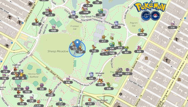 Read more about the article Pokemon GO: Best map trackers to use in 2021