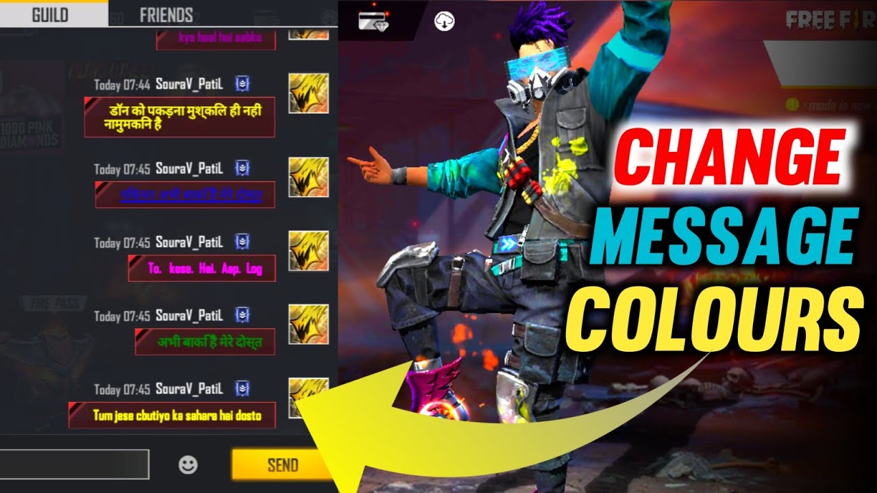Read more about the article How To Send Chat Messages With Colors In Free Fire?