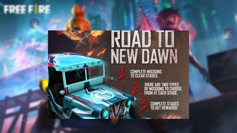 You are currently viewing Free Fire: How To Get Stormbringer Jeep Skin For Free In Road To New Dawn Event