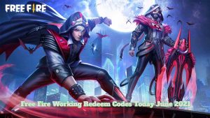 Read more about the article Free Fire Working Redeem Codes Today Singapore Server Region 6 June 2021