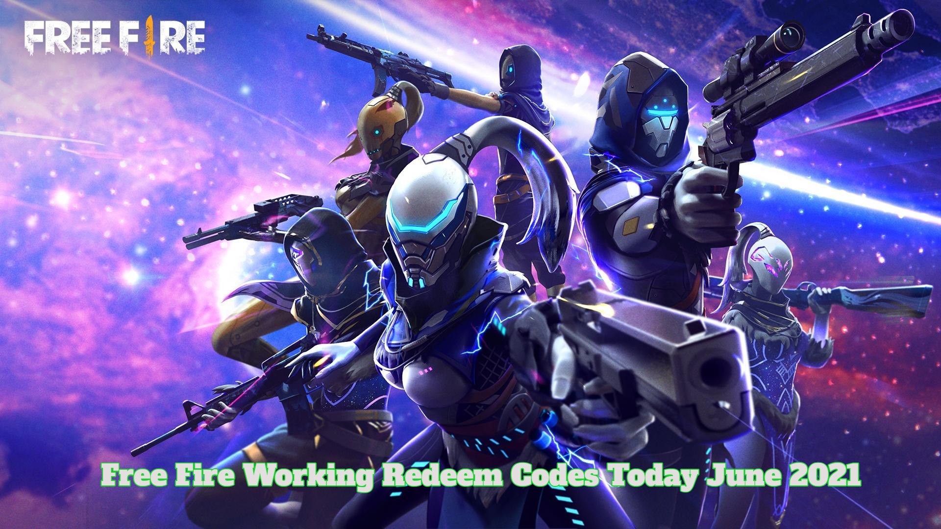 You are currently viewing Free Fire Working Redeem Codes Today Brazil Server Region 17 June 2021