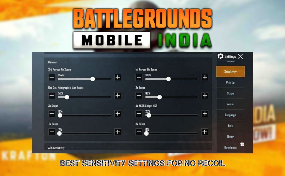 Read more about the article Battlegrounds Mobile India: Best sensitivity settings for no recoil