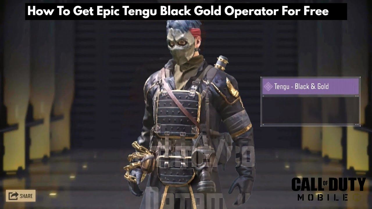 Read more about the article How To Get Epic Tengu Black Gold Operator For Free? High Noon Chase Event In COD Mobile