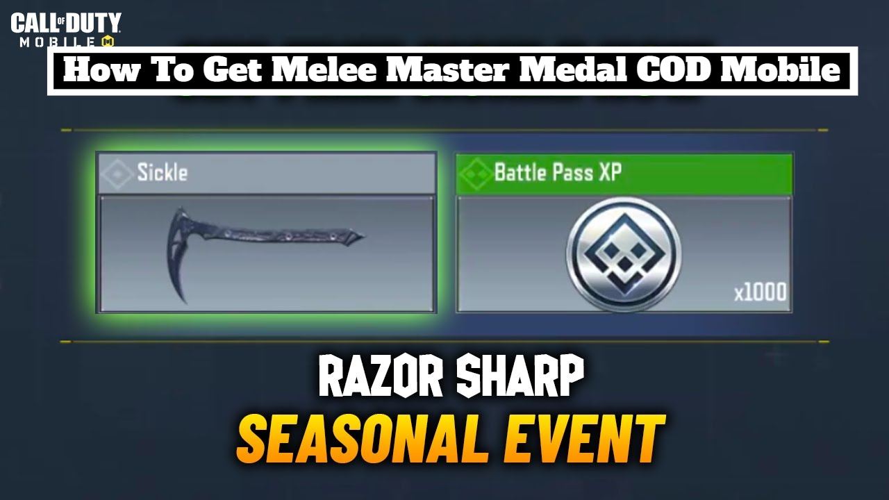 You are currently viewing How To Get Melee Master Medal COD Mobile For “Razor Sharp” Event