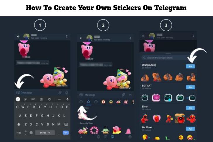 Read more about the article How to create your own stickers on telegram