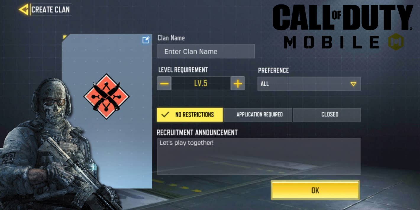 You are currently viewing How to create a clan cod mobile