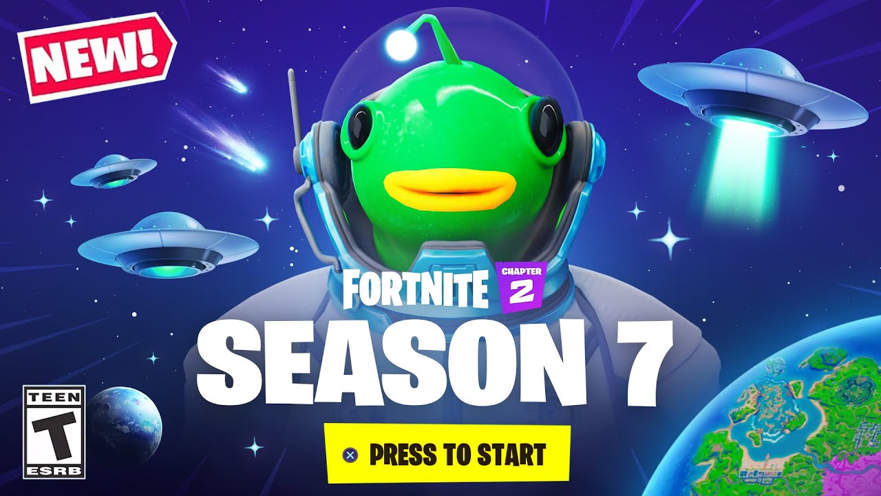 You are currently viewing Fortnite Chapter 2 Season 7 teasers show alien weapons and Fishstick toys