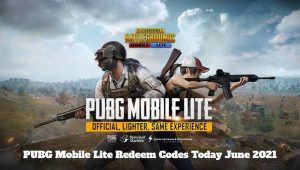 Read more about the article PUBG Mobile Lite redeem codes Today 15 June 2021