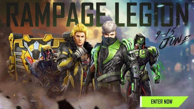 You are currently viewing New Rampage Legion event in Free Fire: All you need to know