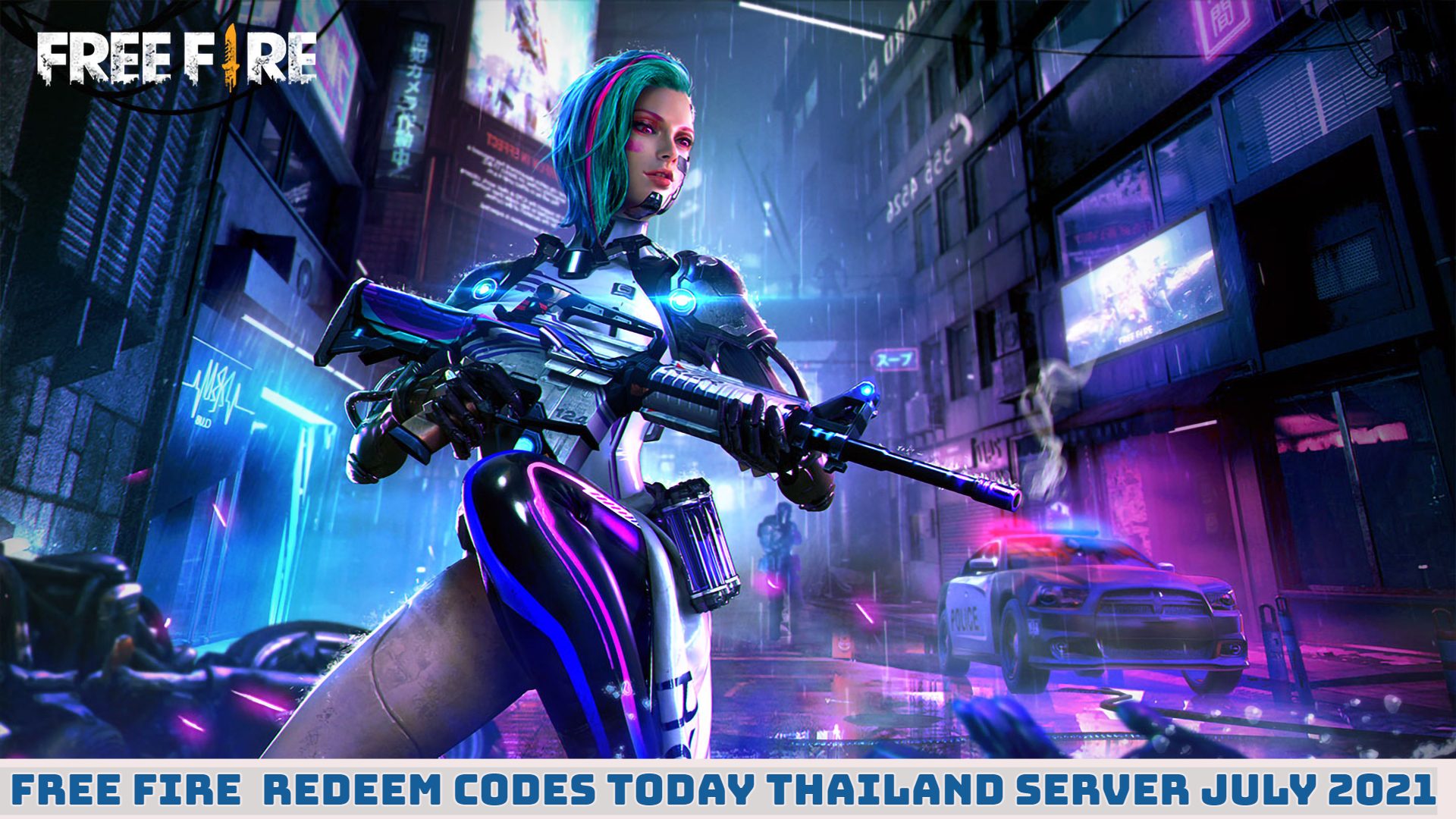 You are currently viewing Free Fire Working Redeem Codes Today Thailand Server Region 25 July 2021