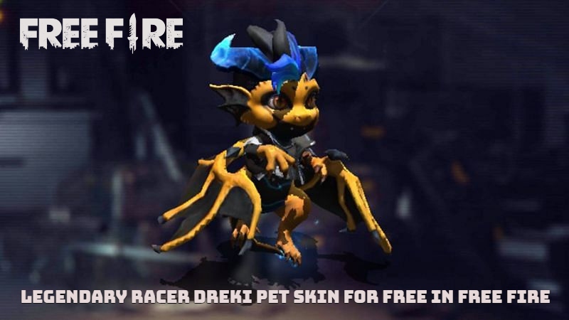 How To Get Legendary Racer Dreki Pet Skin For Free In Free Fire