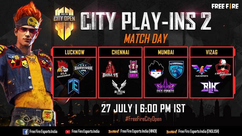 Read more about the article Free Fire City Open Play-Ins 2: Format, Teams, Schedule And Prize Pool