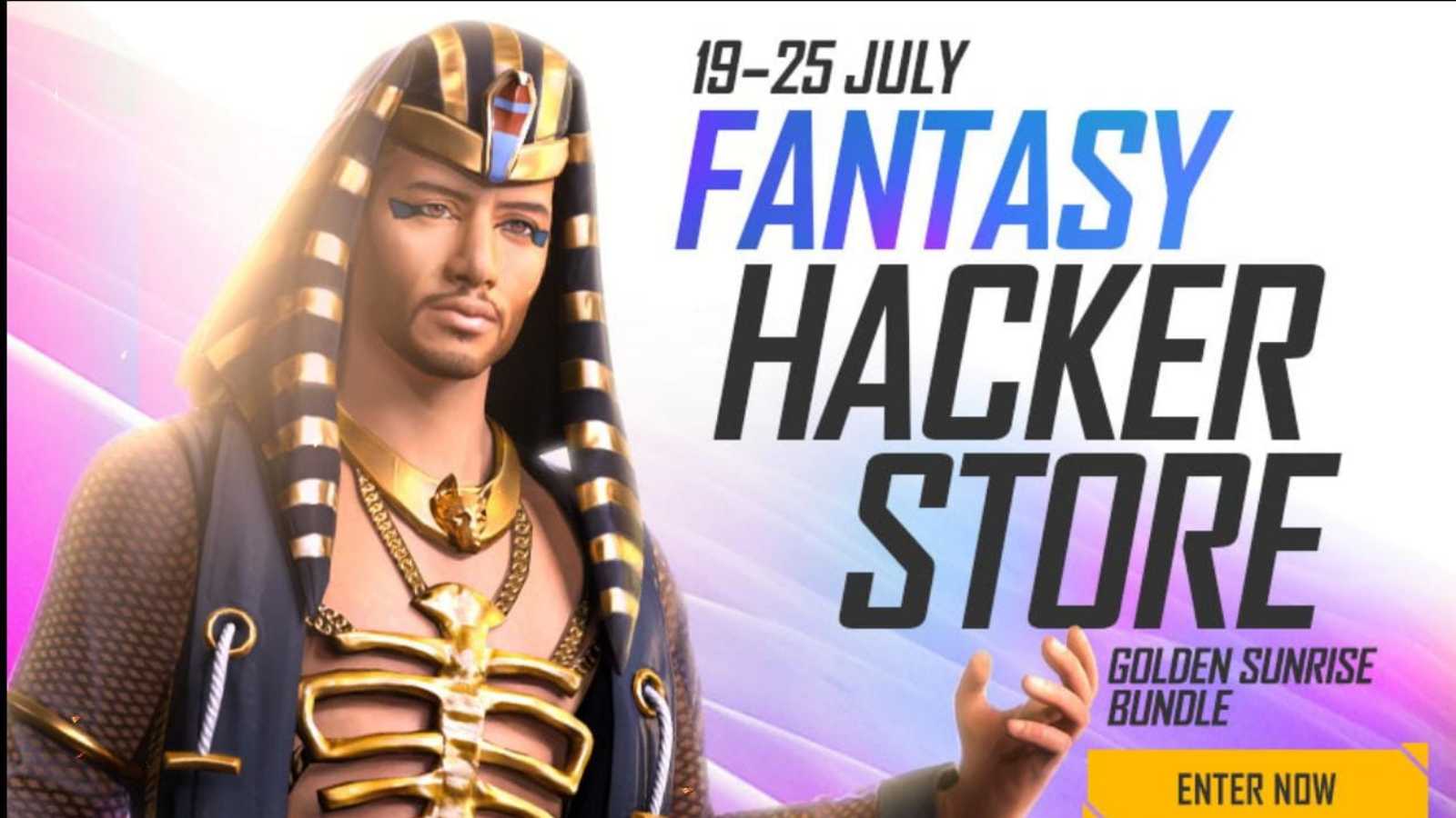 Read more about the article Free Fire Fantasy Hacker Store: How To Win The Golden Sunrise Bundle