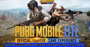 Read more about the article PUBG Mobile Lite redeem codes Today 9 July 2021