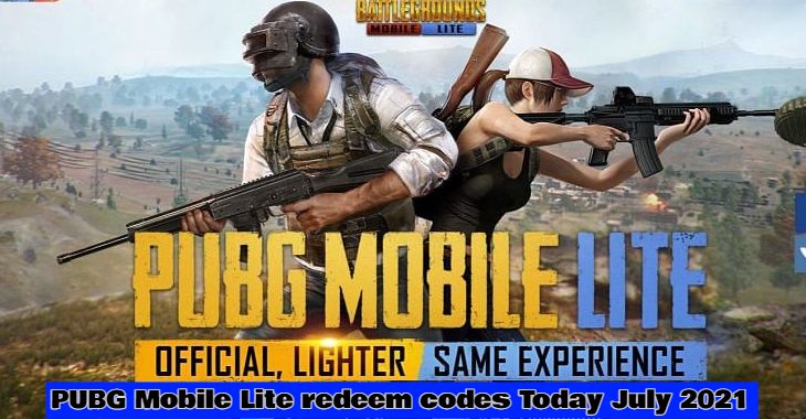 You are currently viewing PUBG Mobile Lite redeem codes Today 6 July 2021