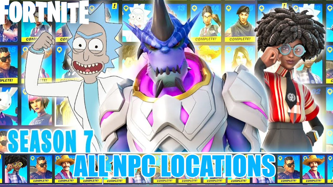 You are currently viewing All NPC locations in Fortnite Season 7