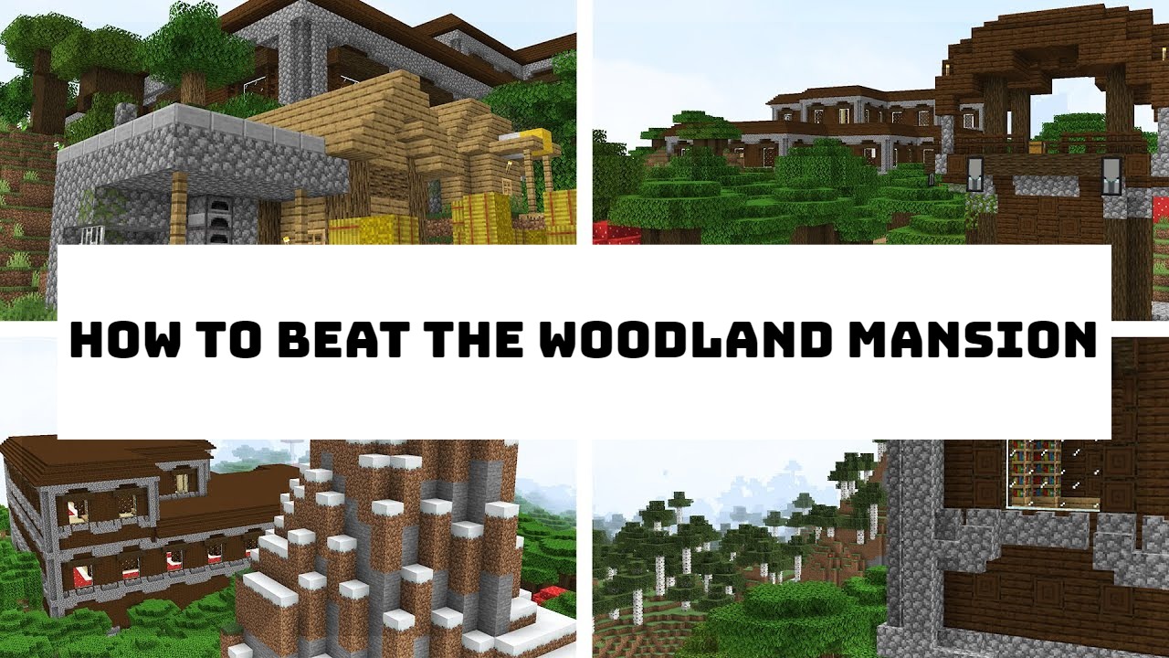 How To Beat The Woodland Mansion In Minecraft 1