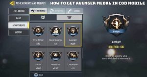 Read more about the article How to Get Avenger Medal in COD Mobile