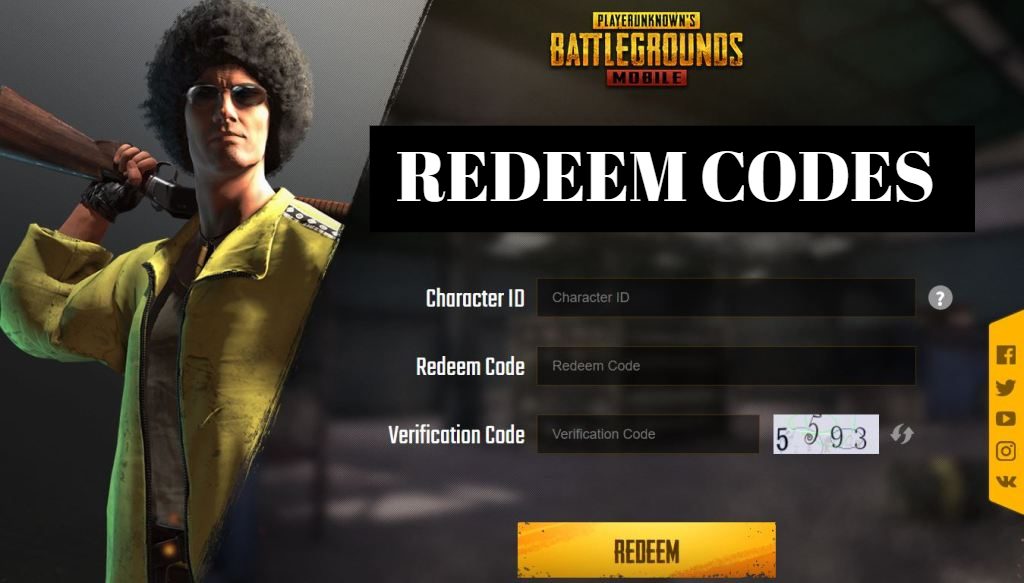 Read more about the article PUBG Mobile Redeem Codes Today 3 August 2021