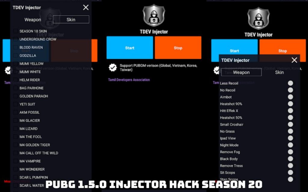 Pubg 1.5.0 Injector Hack Season 20