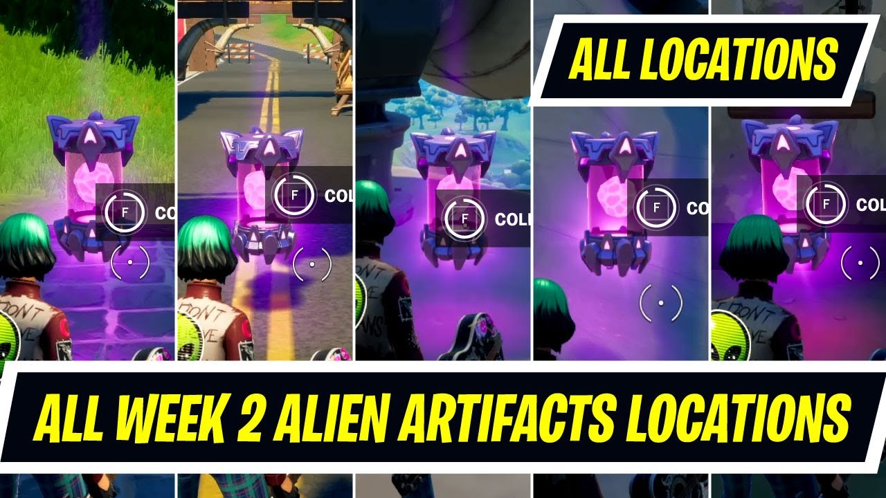 Read more about the article Alien Artifact Locations in Fortnite Chapter 2 Season 7