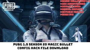 Read more about the article Pubg 1.5 Season 20 Magic Bullet Config Hack File Download