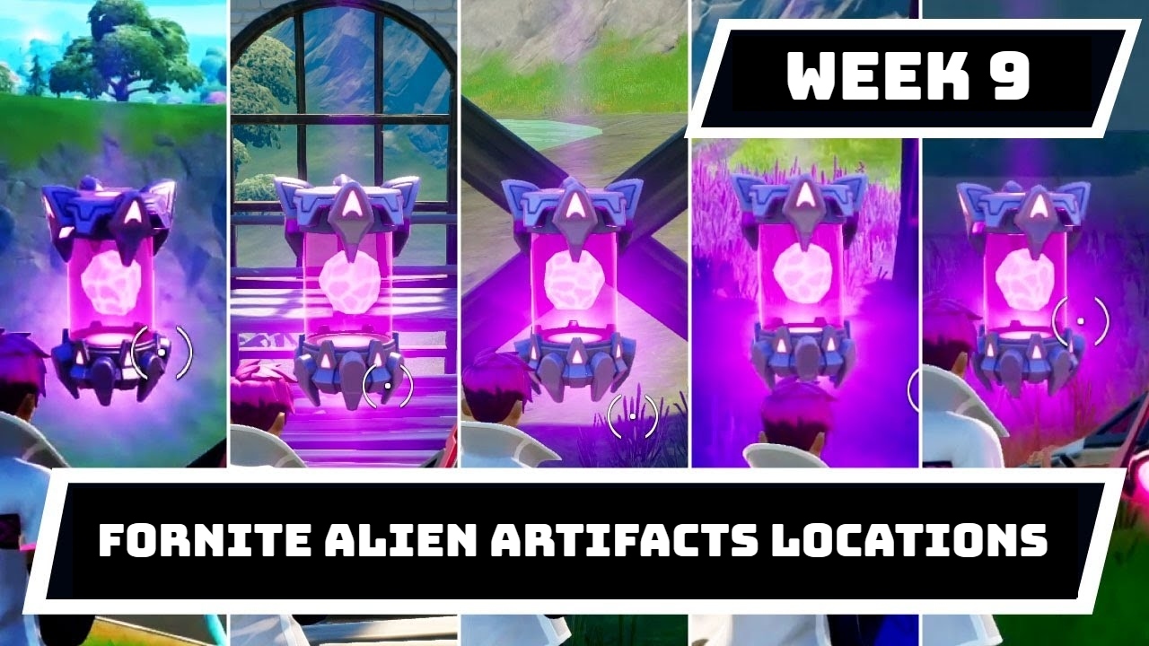 You are currently viewing Fortnite alien artifacts week 9 locations