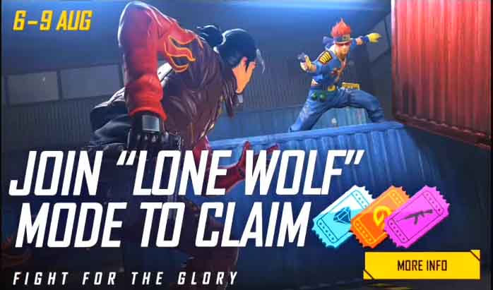 You are currently viewing Free Fire New Event: Play The New Lone Wolf Mode And Get Free Vouchers