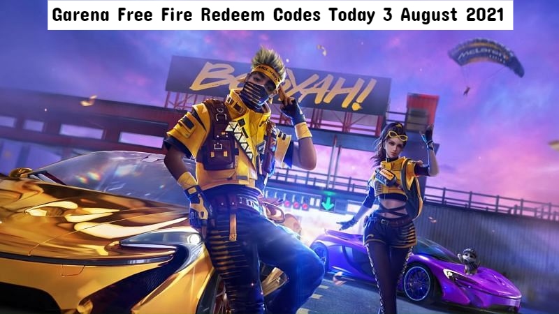 You are currently viewing Garena Free Fire Redeem Codes Today 3   August 2021