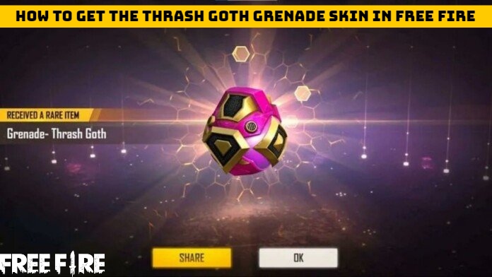 Read more about the article How To Get The Thrash Goth Grenade Skin In Free Fire Memory Album Event