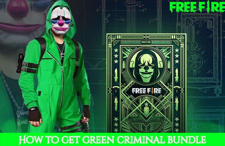 You are currently viewing How to get green criminal bundle in free fire in one spin 2021